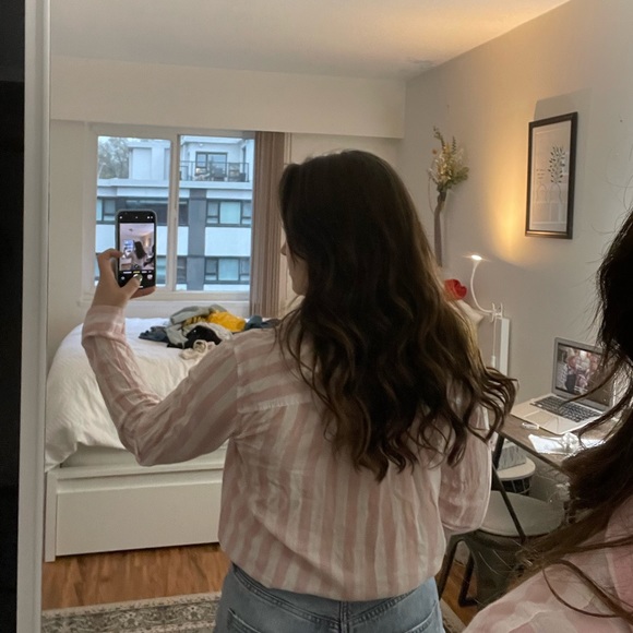 H&M Striped Button-Up - Picture 5 of 5